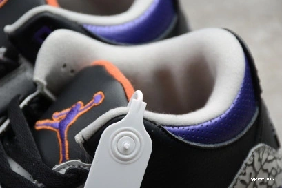 Hyperoad BLACK RETRO JORDAN PURPLE 3 COURT - 0822